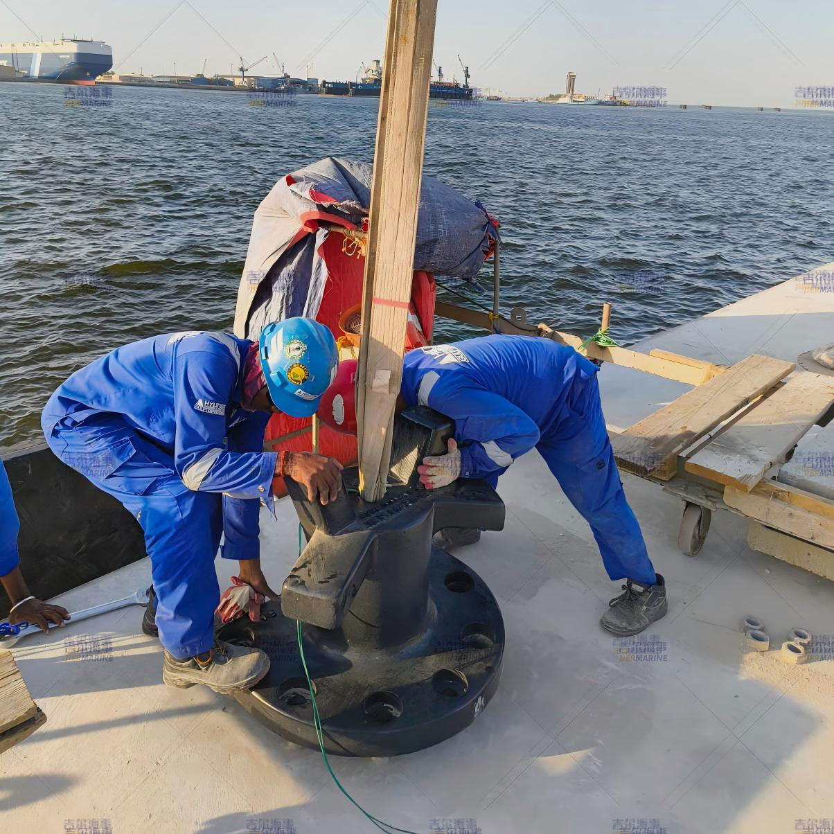 JCO, JDA, JBH e JL entregues para Shuwaikh Port
