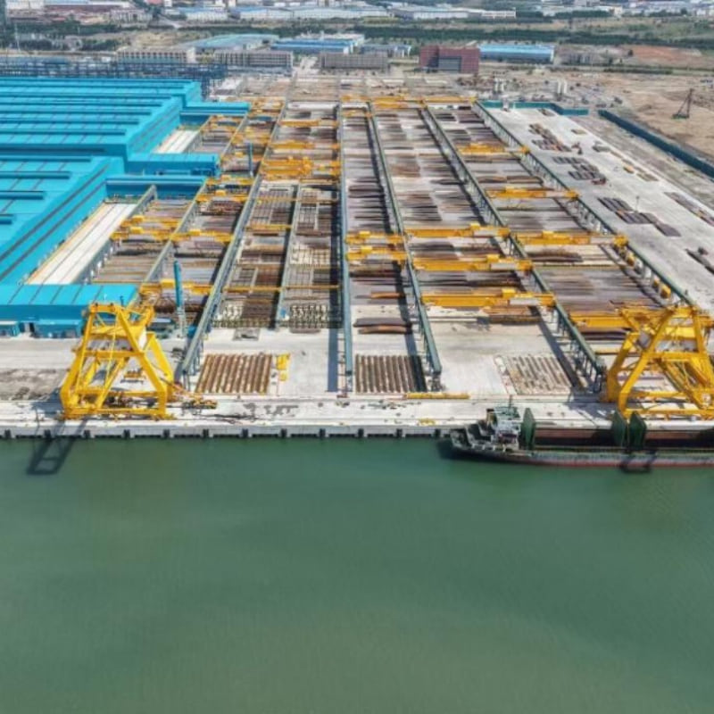 Jier Marine completa o projeto Bollard para a indústria pesada de Dalian Hengli