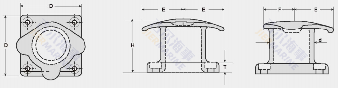 Bollard Tricorn