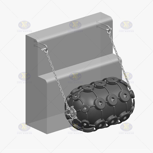 Fender de borracha pneumática