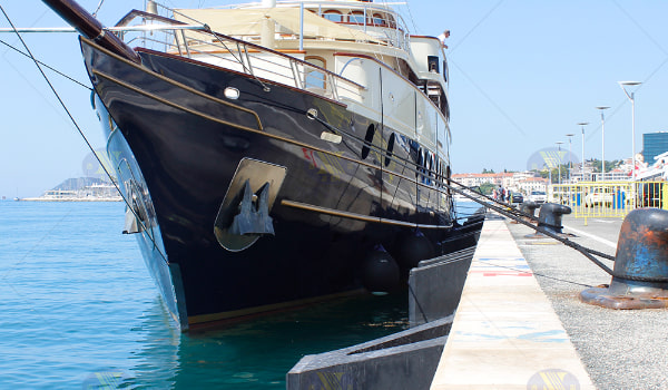 doca de respiração de navio